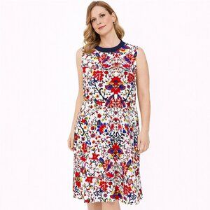 Jude Connelly cream floral  sleeveless mini dress Size: XL